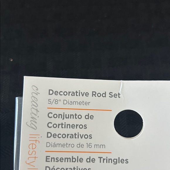 White Decorative Rod Set - Picture 5 of 7